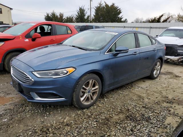 Salvage cars for sale from Copart Windsor, NJ: 2018 Ford Fusion SE
