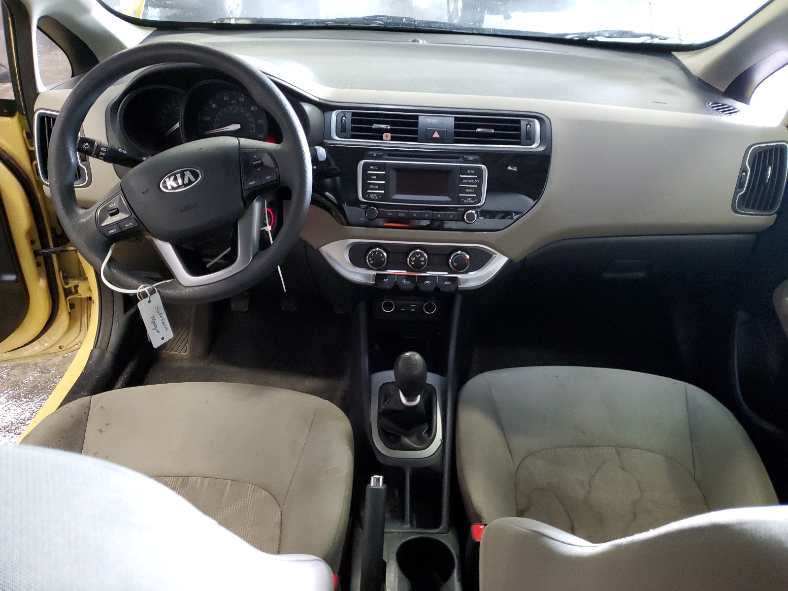 2016 Kia Rio Lx vin: KNADM4A38G6684533