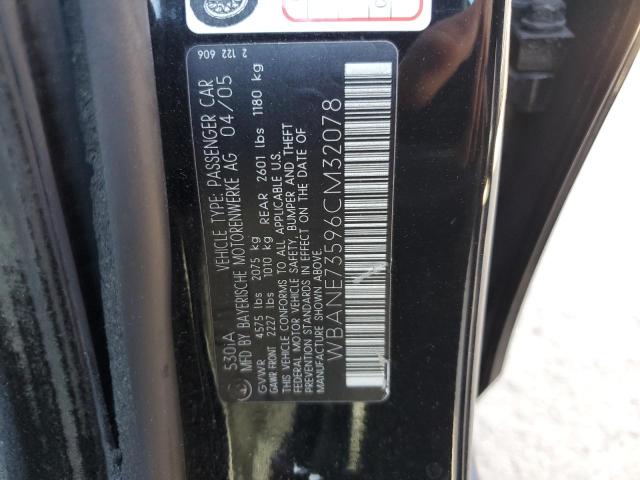 WBANE73596CM32078 BMW 530 I