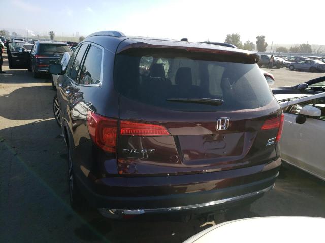 2017 HONDA PILOT TOUR - 5FNYF6H92HB013126