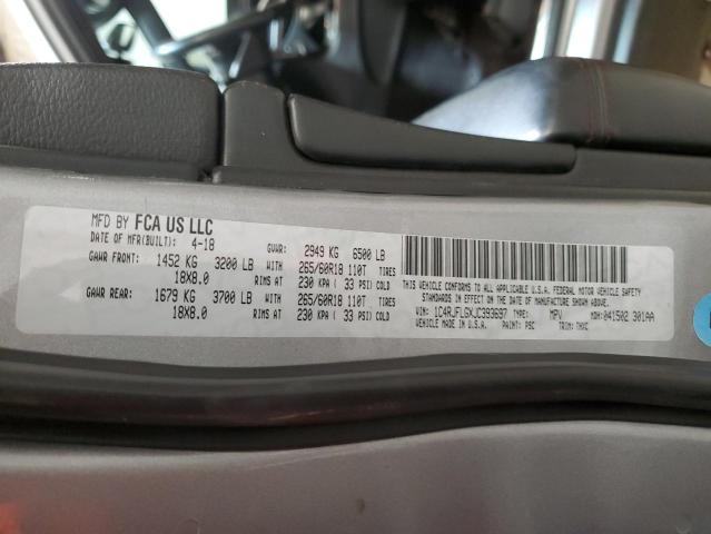 1C4RJFLGXJC393697 Jeep Grand Cher