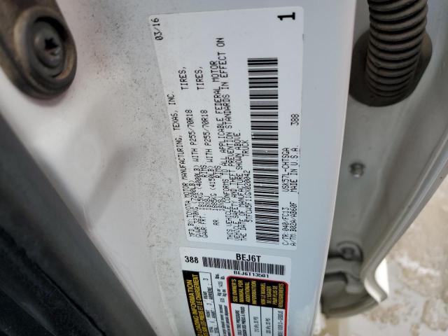2016 TOYOTA TUNDRA DOU - 5TFCW5F11GX020042