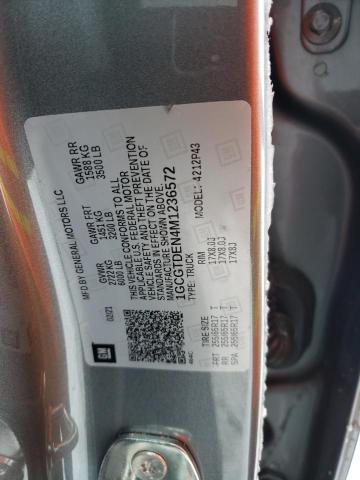 2021 CHEVROLET COLORADO Z - 1GCGTDEN4M1236572