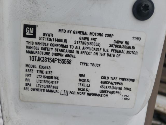 1GTJK33154F155568 GMC New Sierra K3500