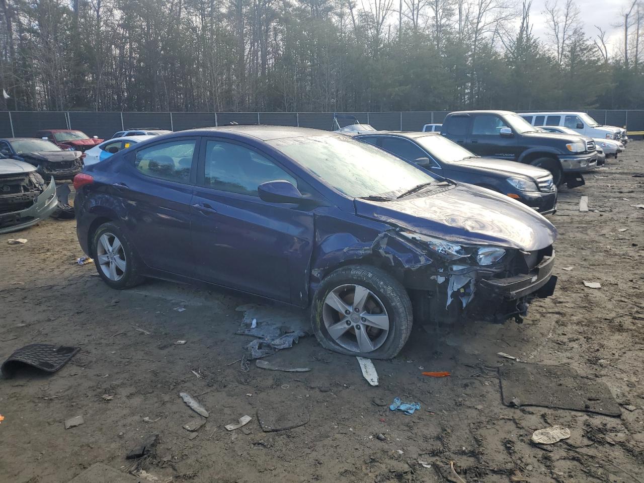 2013 HYUNDAI ELANTRA GLS - 5NPDH4AEXDH438173