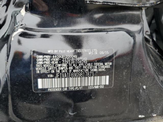 2016 SUBARU WRX PREMIU - JF1VA1E69G9817873