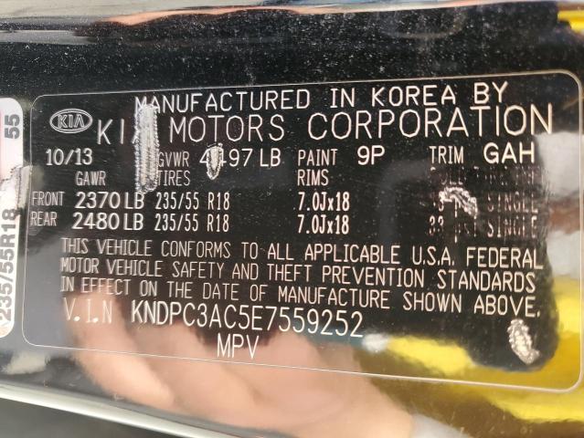 KNDPC3AC5E7559252 KIA Sportage Ex