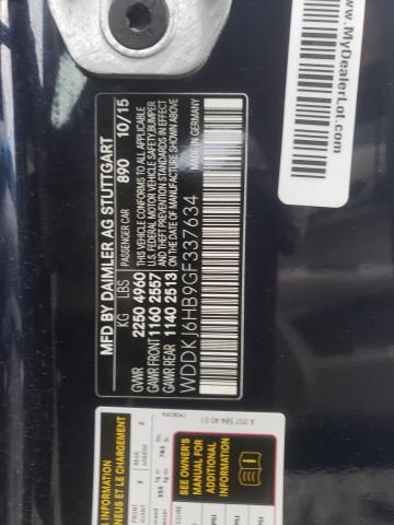2016 MERCEDES-BENZ E 400 4MAT - WDDKJ6HB9GF337634