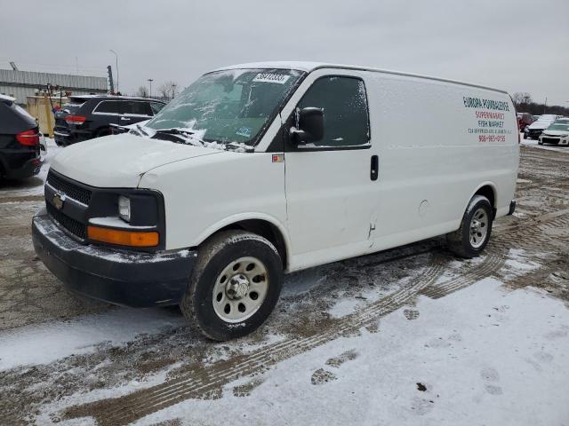 Salvage cars for sale from Copart Indianapolis, IN: 2012 Chevrolet Express G1