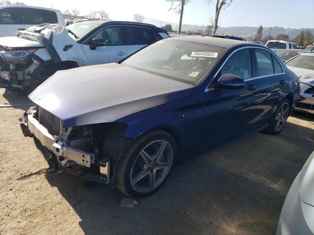 Salvage cars for sale from Copart San Martin, CA: 2018 Mercedes-Benz C300