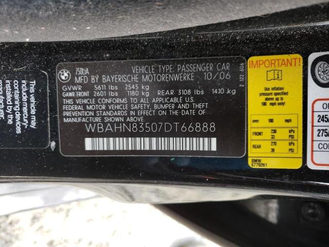WBAHN83507DT66888 BMW 7 Series