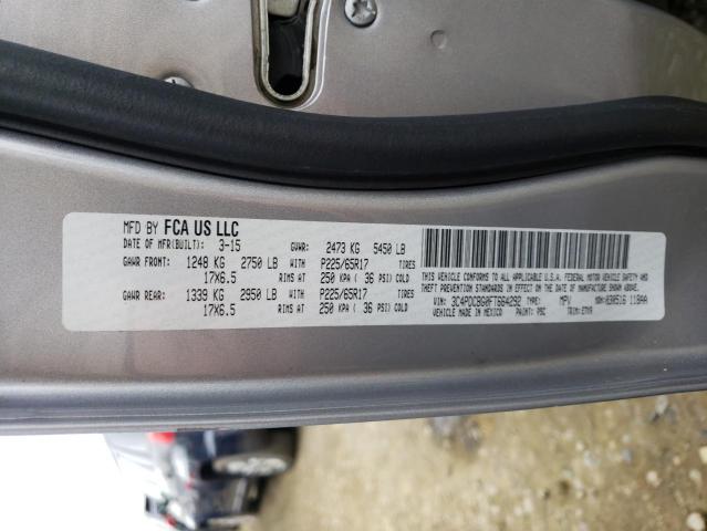 2015 DODGE JOURNEY CR 3C4PDCBG0FT664292