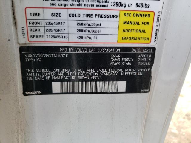 YV1672MC0DJ143711 Volvo C70