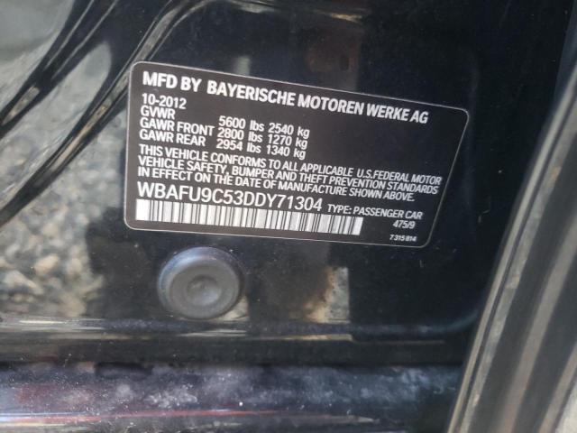 WBAFU9C53DDY71304 BMW 550 Xi