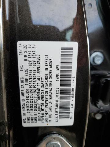 5J8TB4H33FL011256 Acura RDX