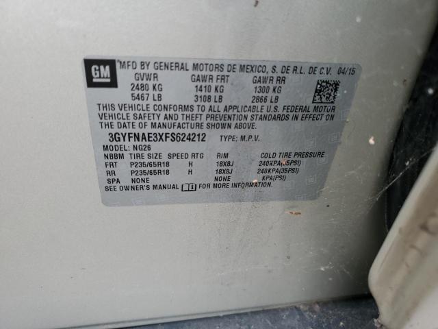 2015 CADILLAC SRX - 3GYFNAE3XFS624212