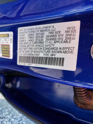 2022 ACURA RDX A-SPEC - 5J8TC2H82NL016587