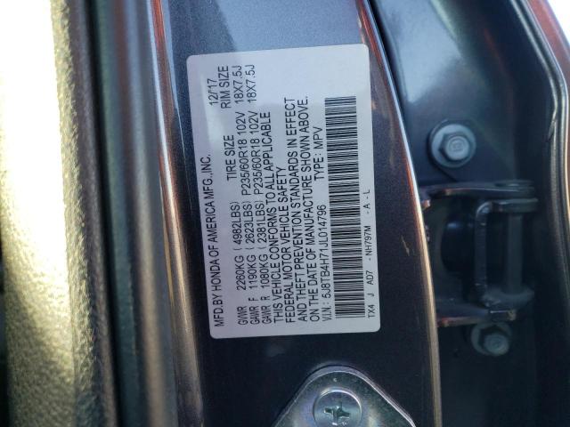 2018 ACURA RDX ADVANC - 5J8TB4H71JL014796