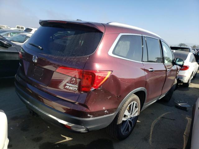 2017 HONDA PILOT TOUR - 5FNYF6H92HB013126