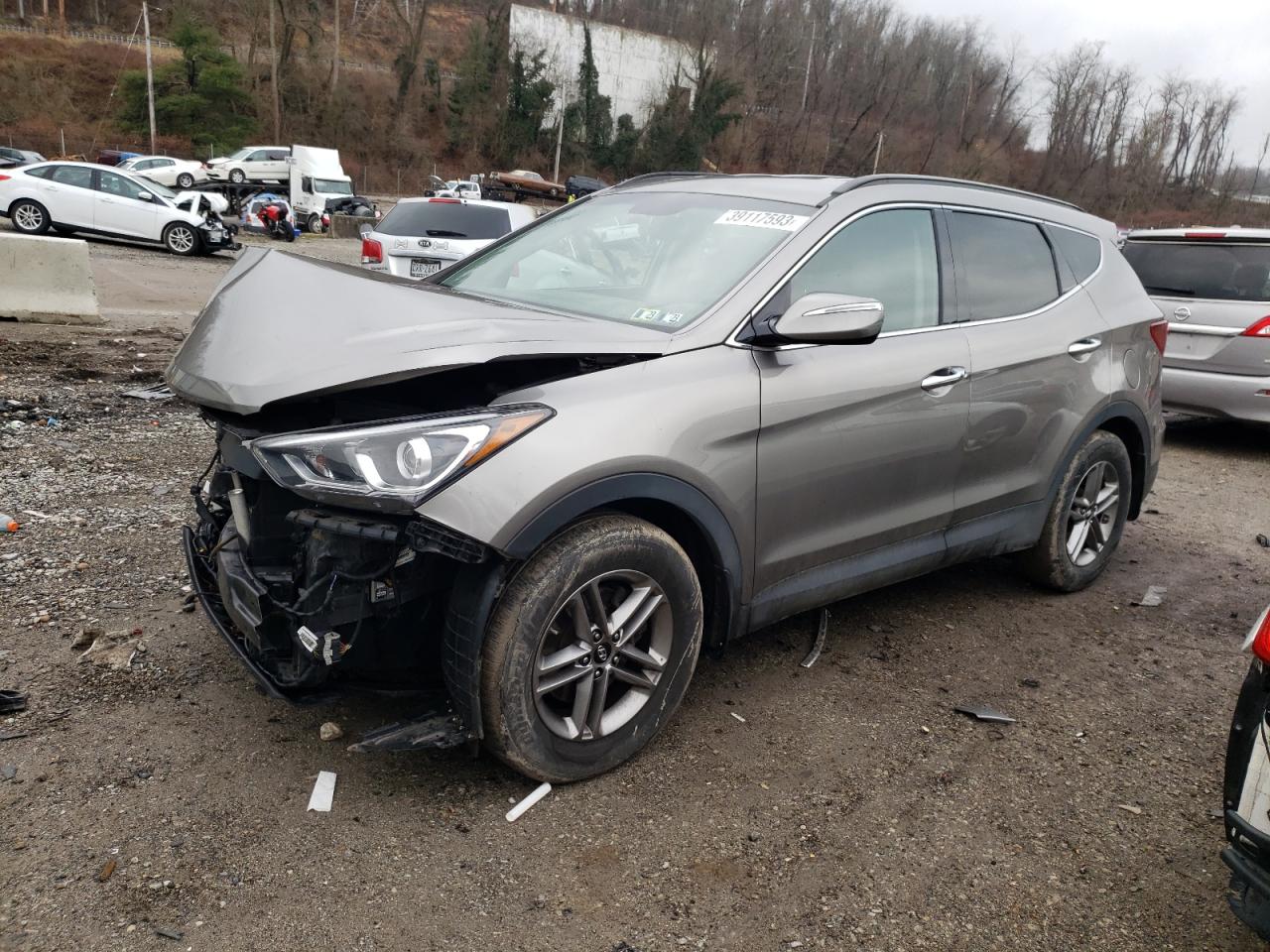 5NMZUDLB1HH002383 HYUNDAI SANTA FE S 2017