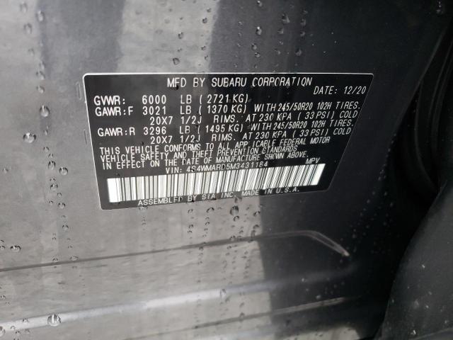 4S4WMARD5M3431184 Subaru Ascent