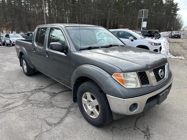 Salvage trucks for sale at Billerica, MA auction: 2007 Nissan Frontier Crew Cab LE