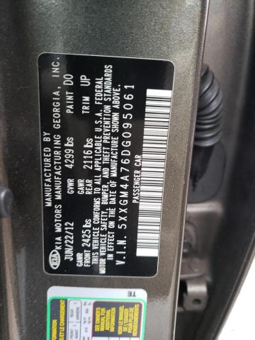 5XXGM4A76DG095061 KIA Optima