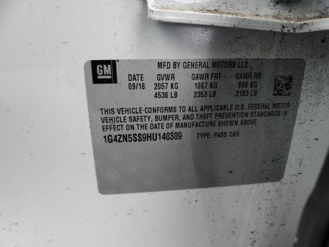 2017 BUICK LACROSSE P - 1G4ZN5SS9HU140309