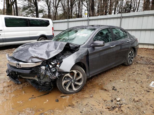 Salvage cars for sale from Copart Austell, GA: 2017 Honda Accord EX
