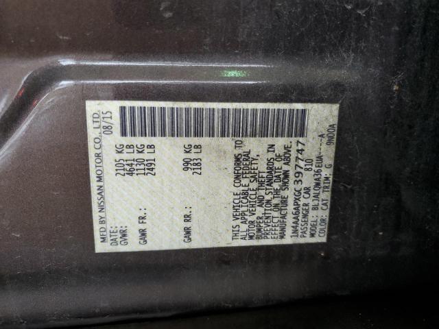 1N4AA6APXGC397747 Nissan Maxima 3.5s