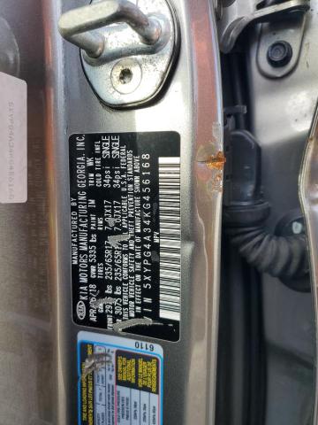 5XYPG4A34KG456168 KIA SORENTO L