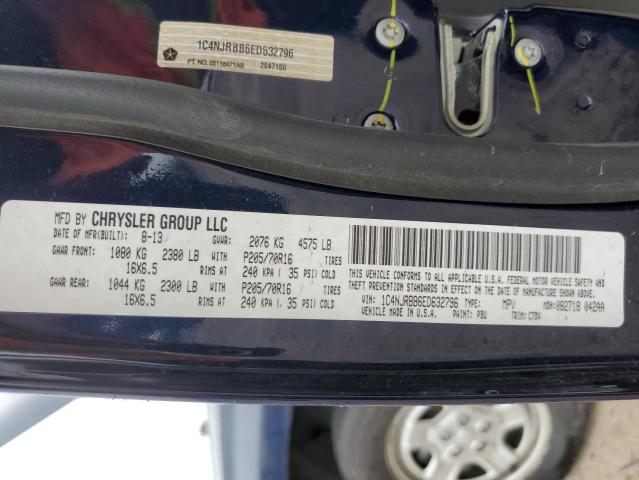 1C4NJRBB6ED632796 Jeep Patriot Sport