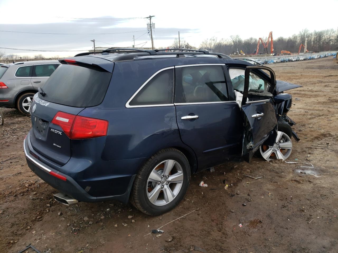 2HNYD2H64BH548054 2011 Acura Mdx Technology