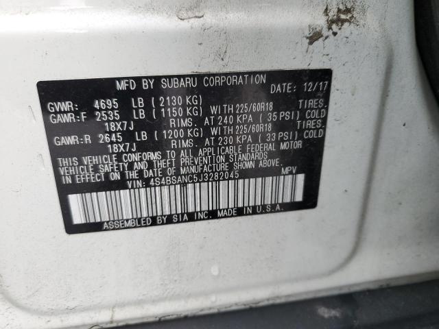 4S4BSANC5J3282045 Subaru Outback 2.5i Limited