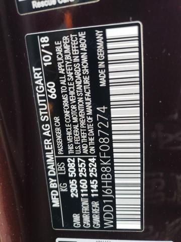 2019 MERCEDES-BENZ E 450 - WDD1J6HB8KF087274