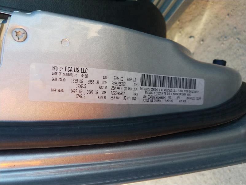 2018 DODGE GRAND CARA 2C4RDGEG0JR283341