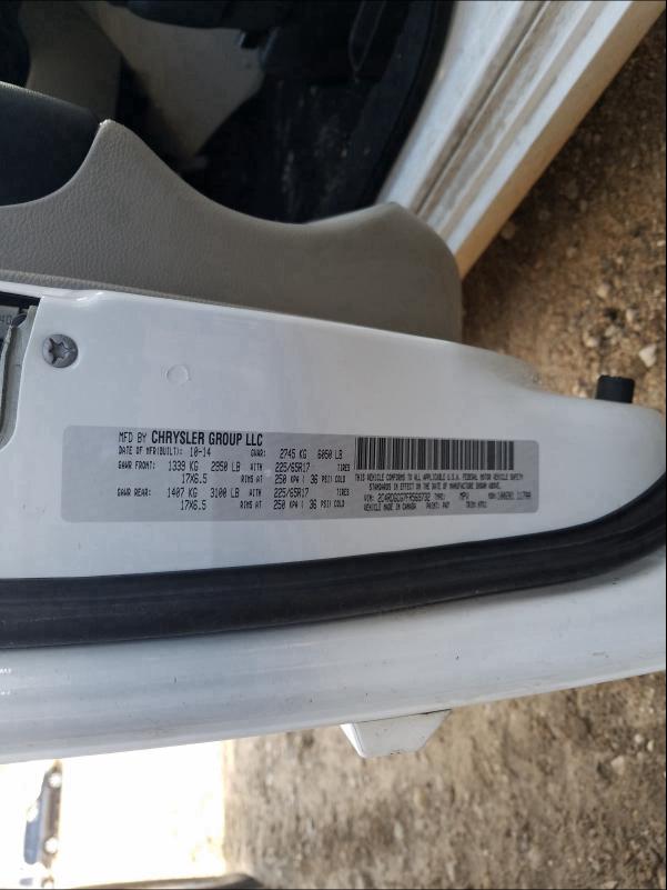 2015 DODGE GRAND CARA 2C4RDGCG7FR569732