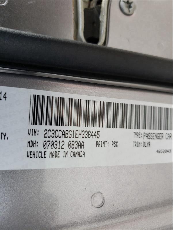 2014 CHRYSLER 300 S 2C3CCABG1EH336445