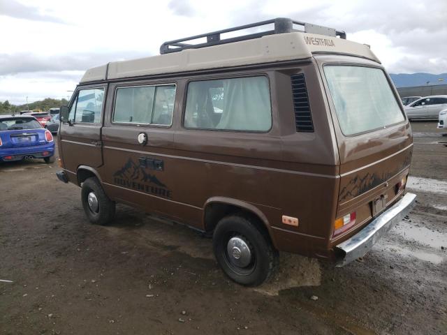 VOLKSWAGEN MINIVAN 1985 1