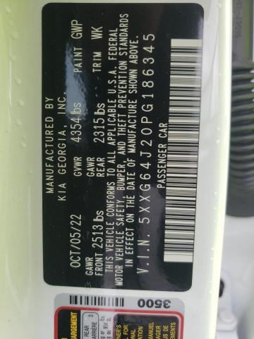 5XXG64J20PG186345 KIA K5 GT LINE