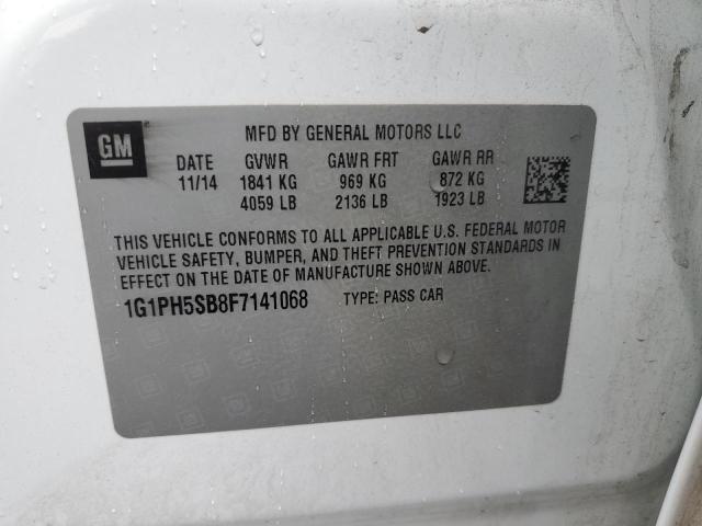 2015 CHEVROLET CRUZE ECO - 1G1PH5SB8F7141068