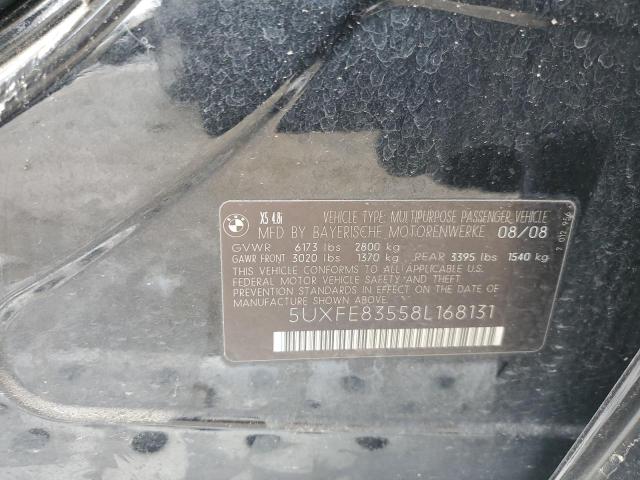 5UXFE83558L168131 BMW X5 4.8I