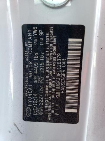 2015 HYUNDAI GENESIS CO - KMHHU6KJ3FU126379