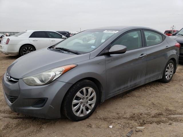 Salvage cars for sale from Copart Amarillo, TX: 2012 Hyundai Elantra GL