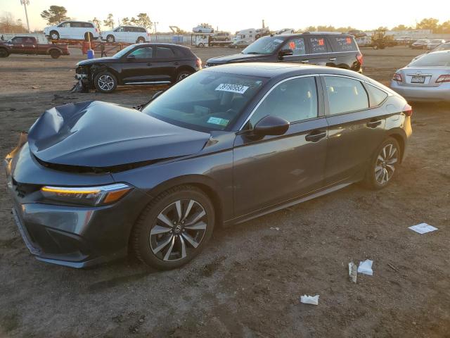 2022 HONDA CIVIC EXL - 19XFL1H79NE013546