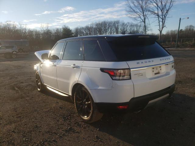 2016 LAND ROVER RANGE ROVER SPORT HSE VIN: SALWR2VF9GA640570