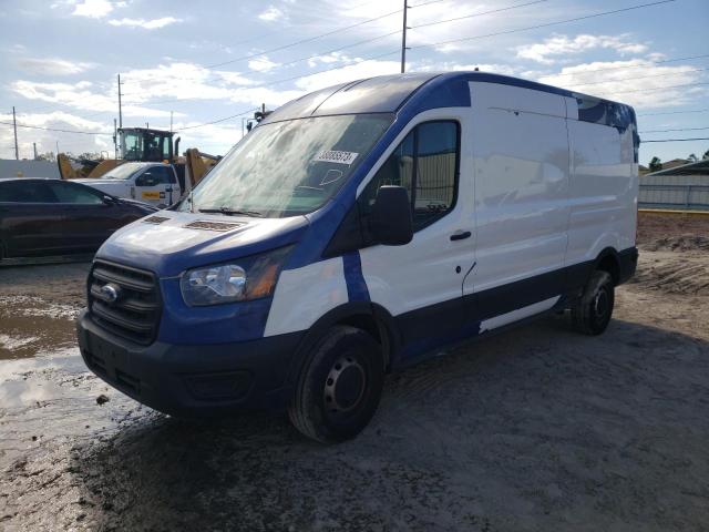Salvage cars for sale from Copart Riverview, FL: 2020 Ford Transit T