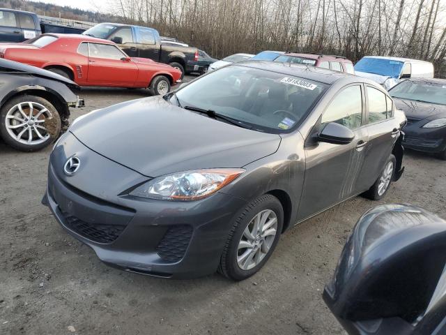Salvage cars for sale from Copart Arlington, WA: 2012 Mazda 3 I