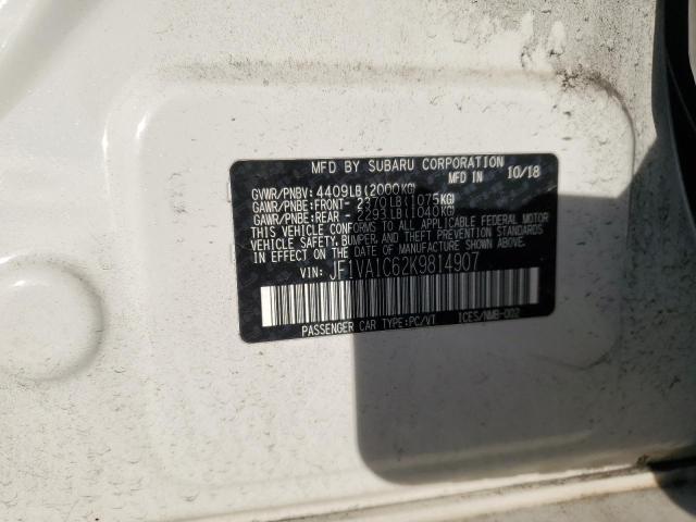 JF1VA1C62K9814907 Subaru Wrx Premium