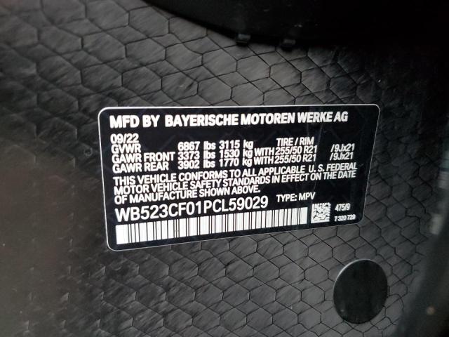 2023 BMW IX XDRIVE5 WB523CF01PCL59029